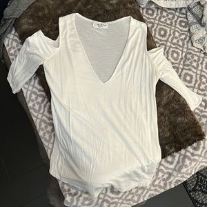 Cold shoulder top